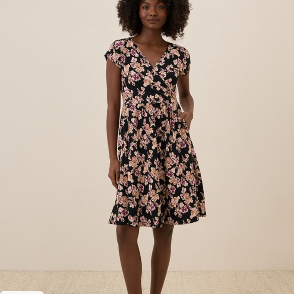 Pact Fit & Flare Dress